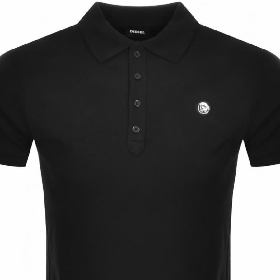 Alternative Image for ProductDiesel T Weet Polo T Shirt Black2